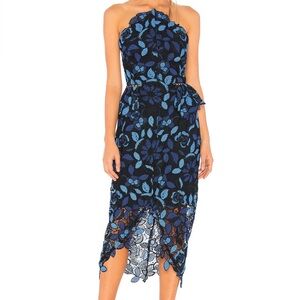 ELLIATT Times Dress in Blue Multi - WORN ONCE